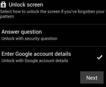 android security question
