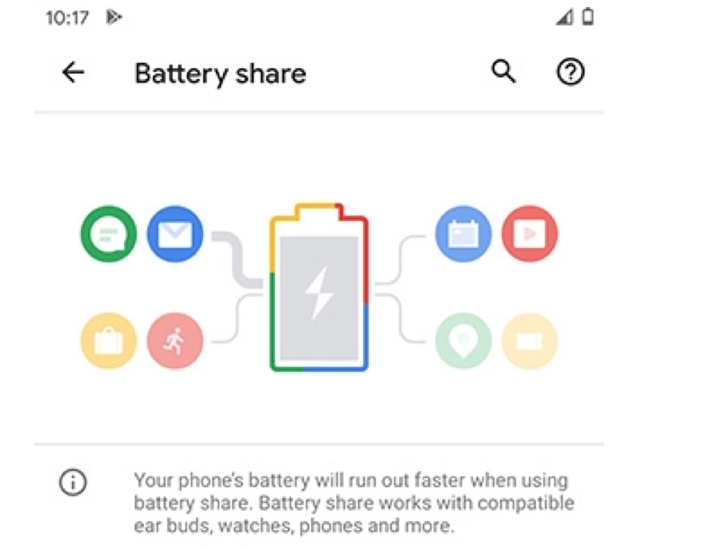 Android 11 Battery Share
