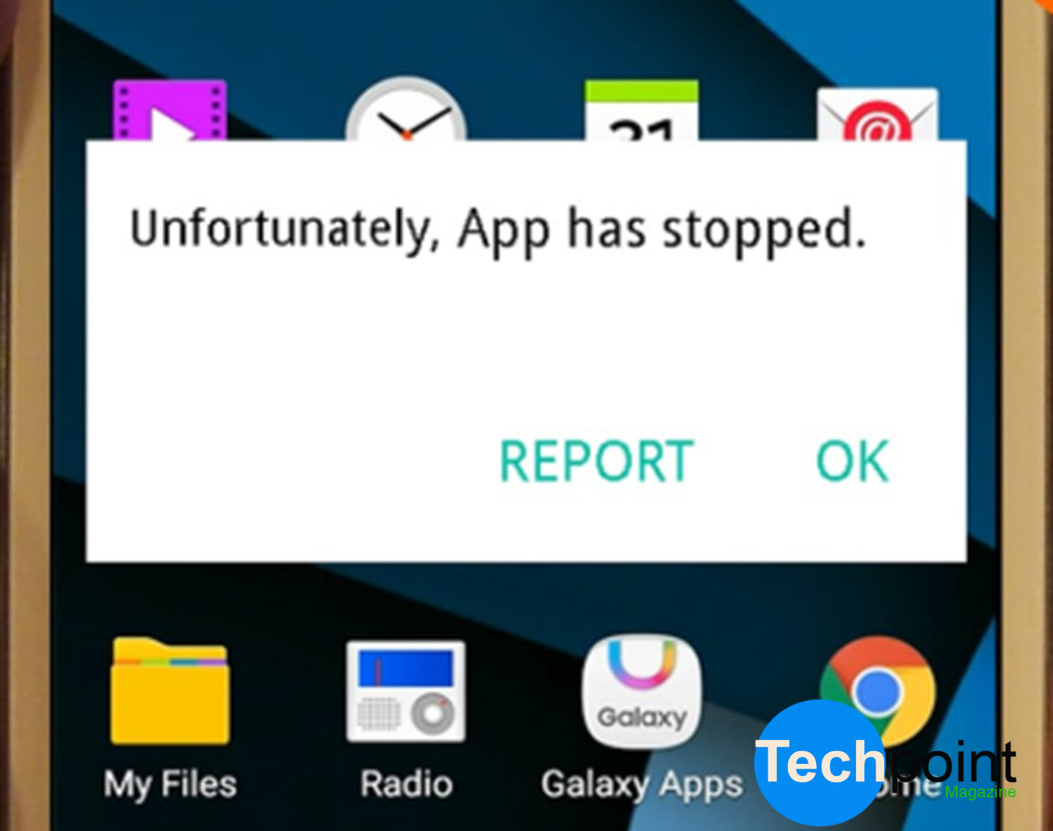 not responsing app clear app cache