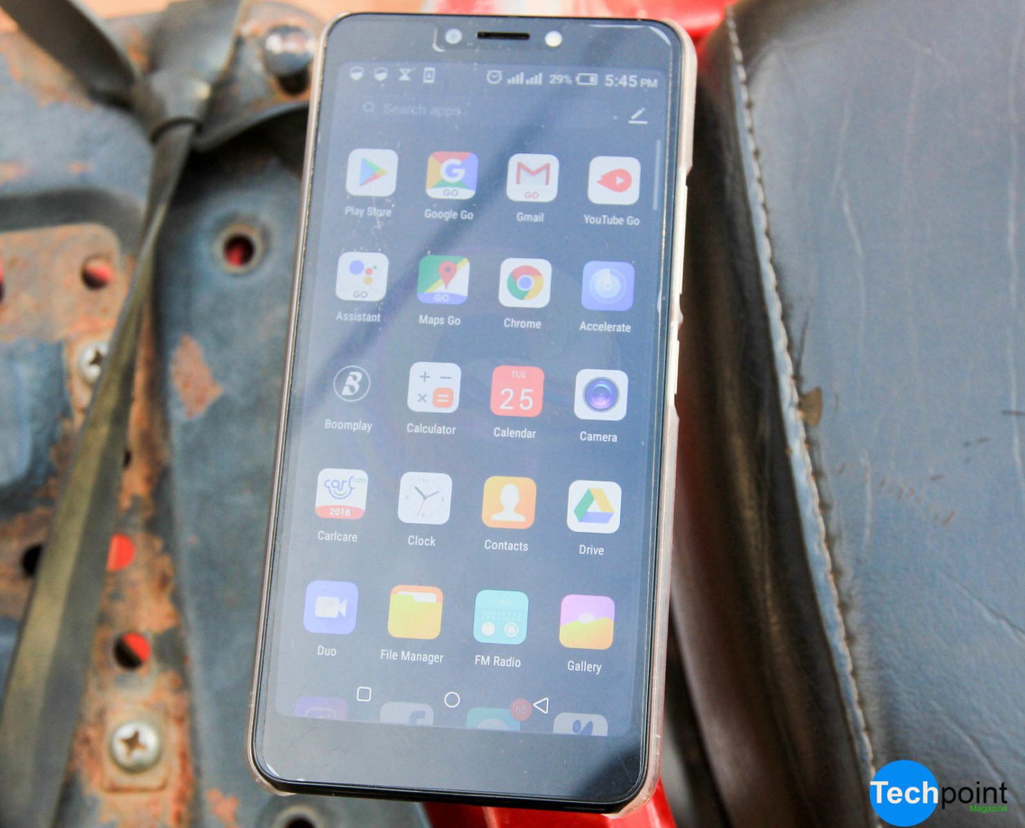 itel s13 review an front view
