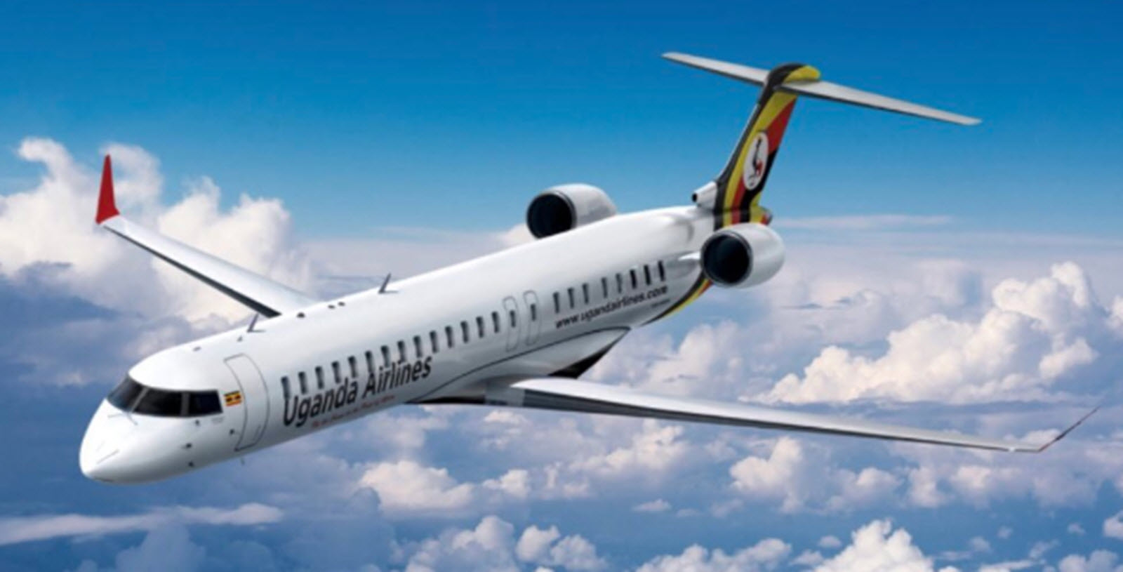 Uganda airlines plane