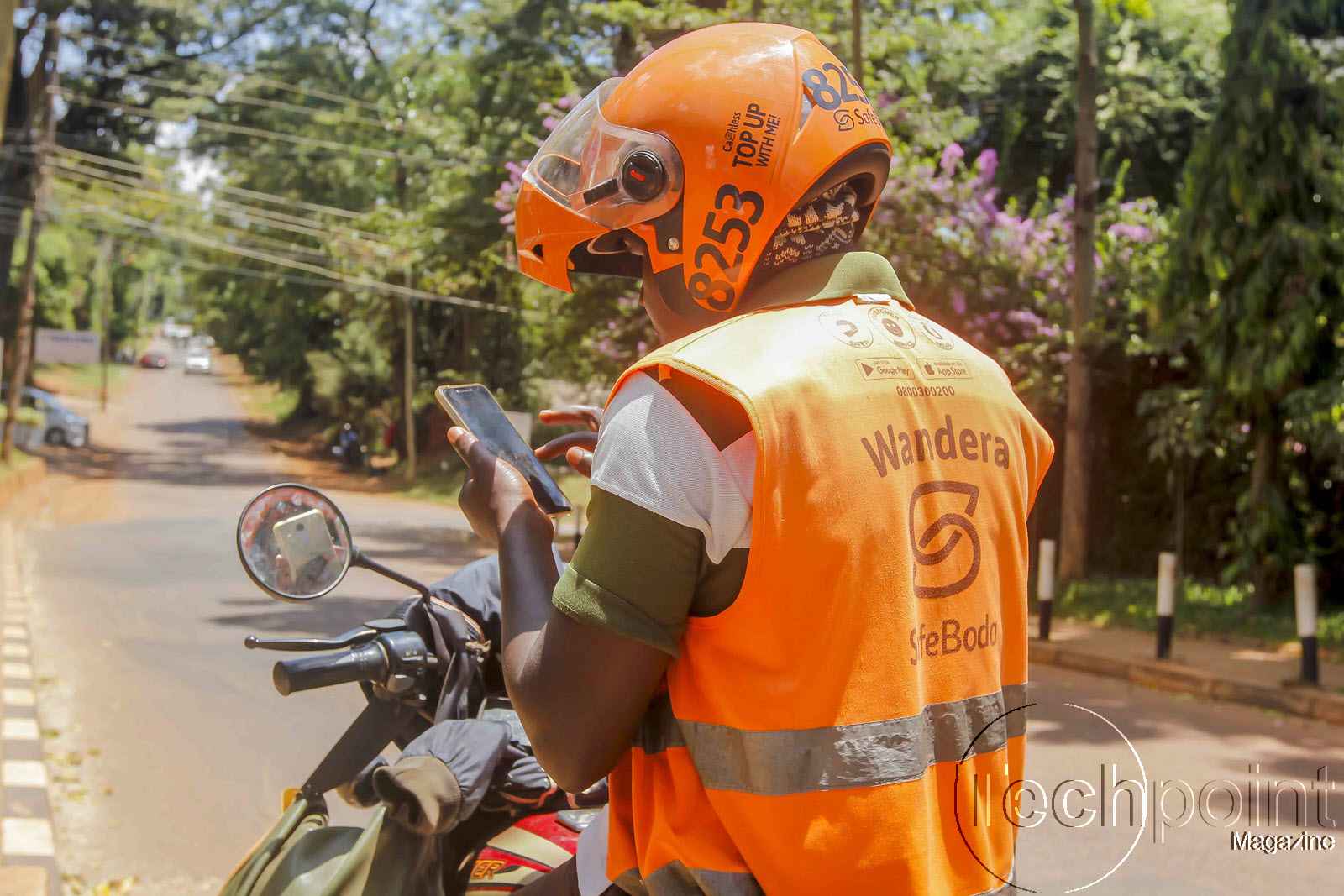 SafeBoda Driver in Kampala