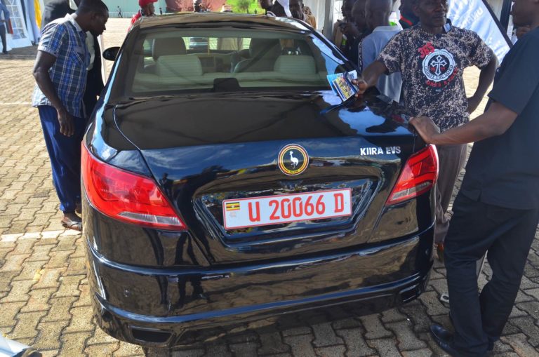 Heads on with the Made in Uganda Kiira EVS car What it has to offer