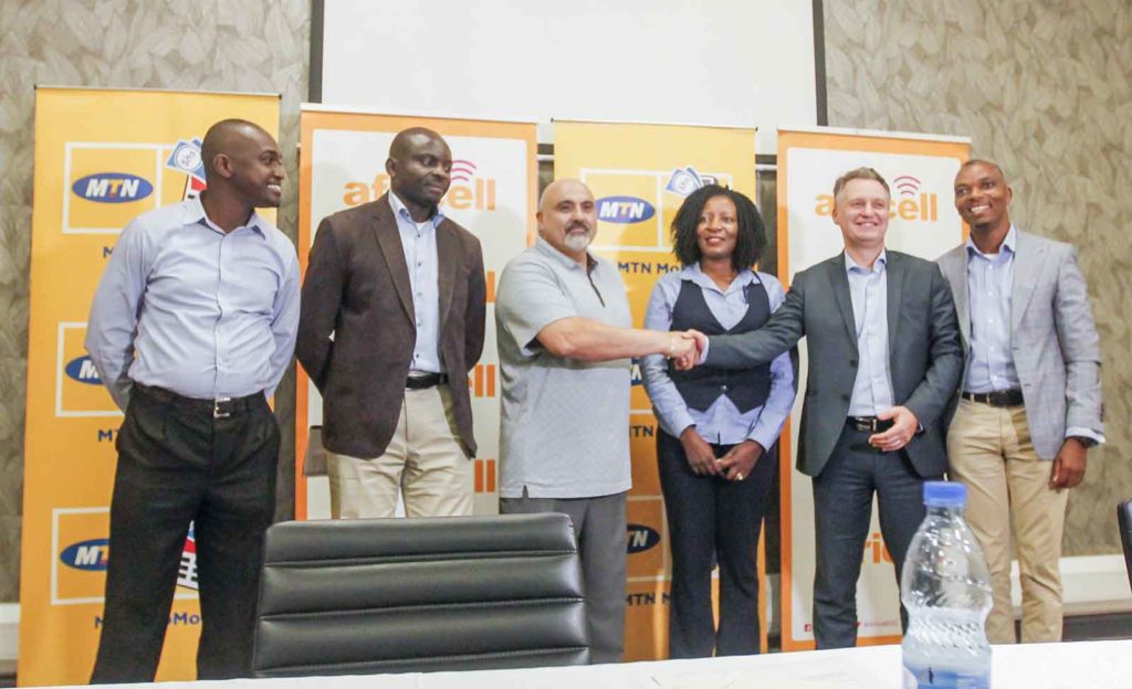 africell uganda mtn partnership