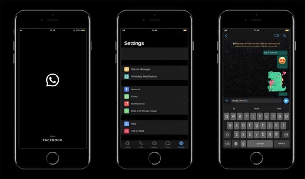 WhatsApp dark mode now available for IOS users