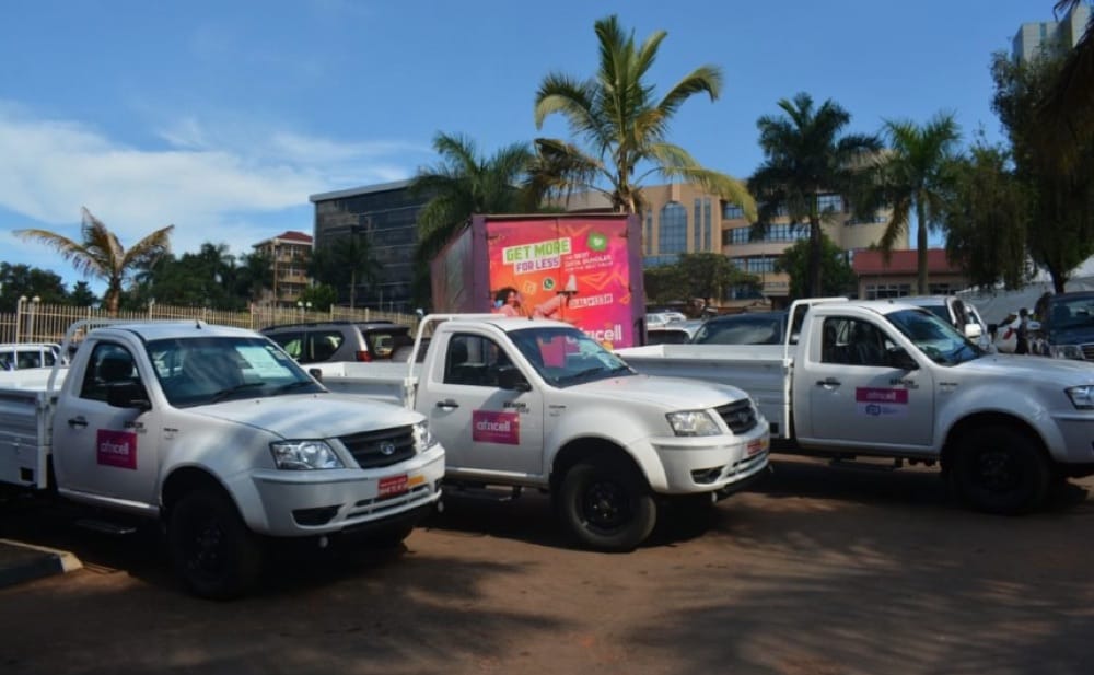 Africell COVID19 donation cars