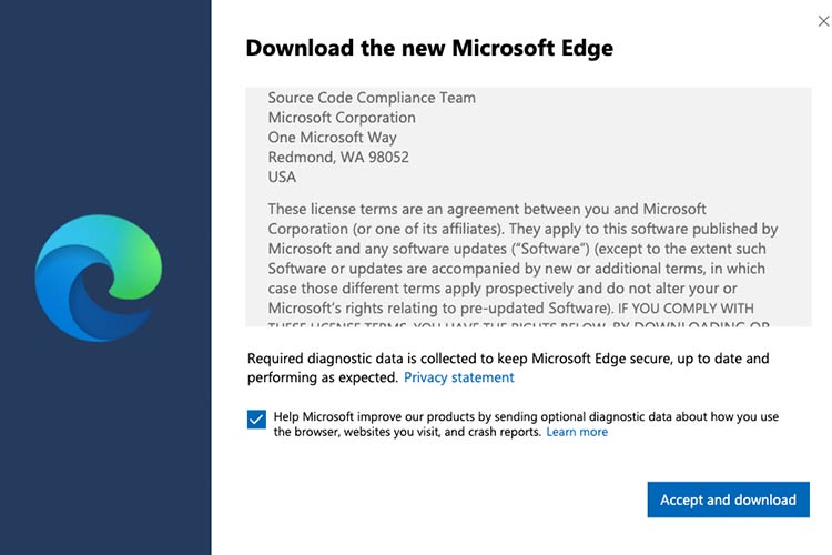 microsoft edge for mac 10.11