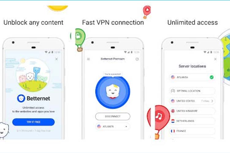Betternet Android VPN