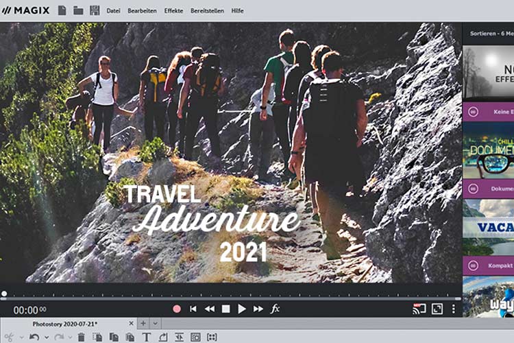 Create Videos from Images with Magix Photostory Deluxe
