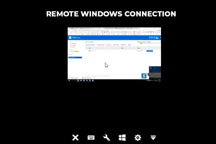 remote windows connection for android