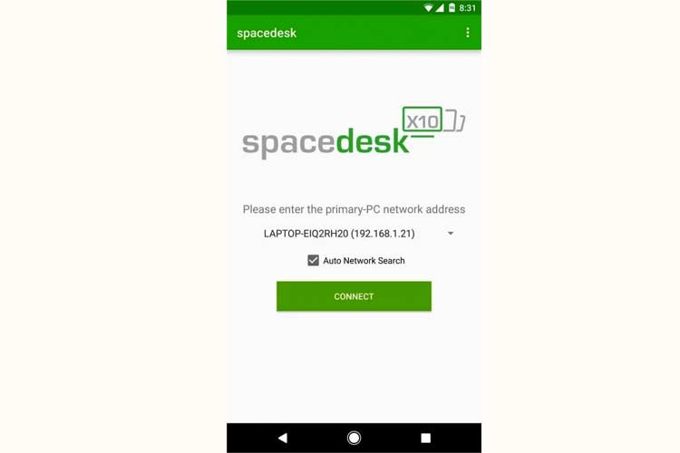 spacedesk for android