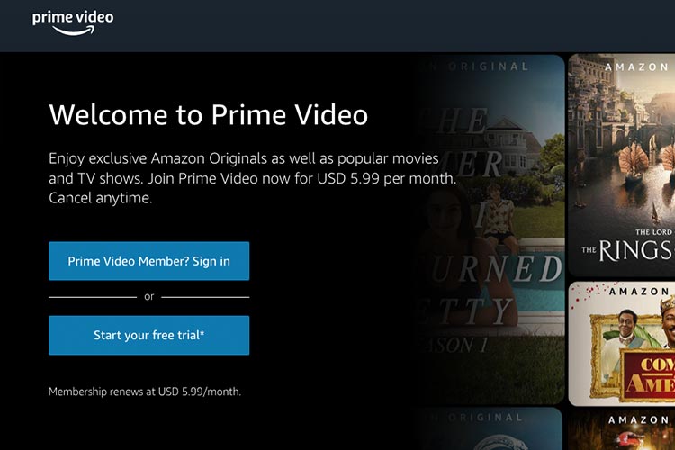 Amazon Prime Video one of the best netflix alternatives