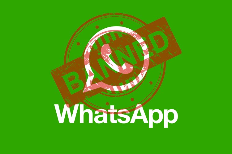 Banned on Whatsapp